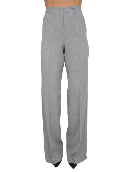 pantalone giunchi marella in tela sttetch grigia effetto malfile mllgiunchi