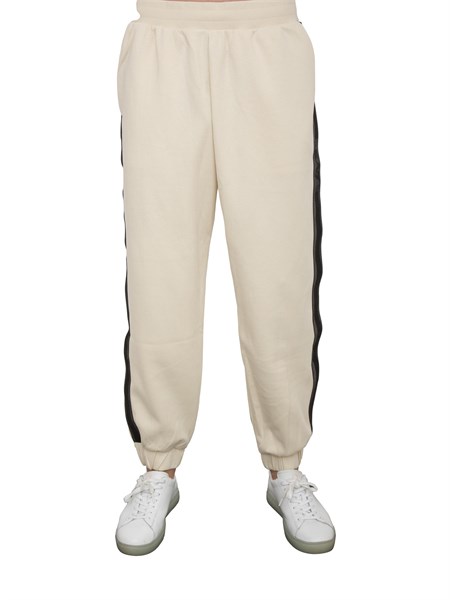 pantalone tuta uomo ea7 emporio armani avorio 7m000545af12660