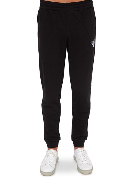 pantalone tuta uomo ea7 emporio armani nero 6lpp86pjeqz