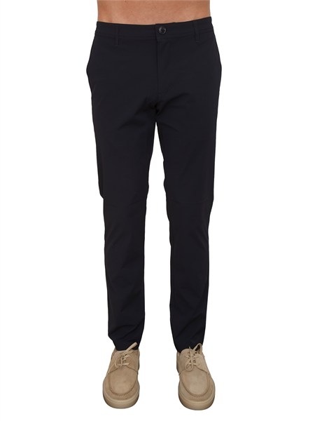 pantaloni armani exchange uomo in tessuto blu 8nzp49znyzz