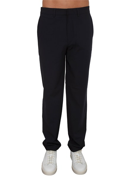 pantaloni armani exchange uomo in viscosa e lana blu xm002083af22403