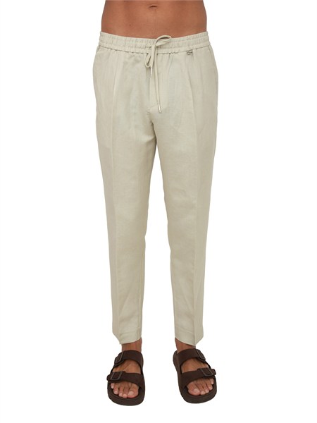pantaloni beige neil antony morato misto lino mmtr00790fa900135