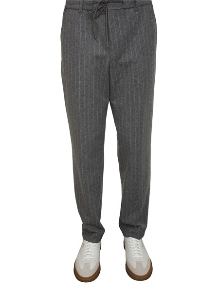 pantaloni boss uomo in lana gessata grigia p perin j rds wg 25450551518