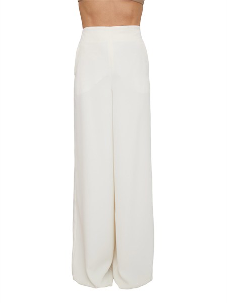 pantaloni campo marella in crepe envers satin avorio mltcampo
