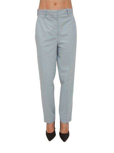 pantaloni donna circolo 1901 in oxford celeste fd3839