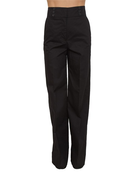 pantaloni emon nenette in cotone nero 41bb emon