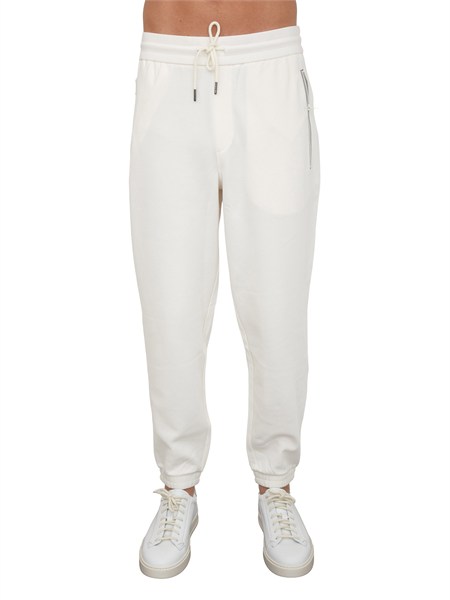 pantaloni jogger uomo armani exchange bianco panna xm002353af21869
