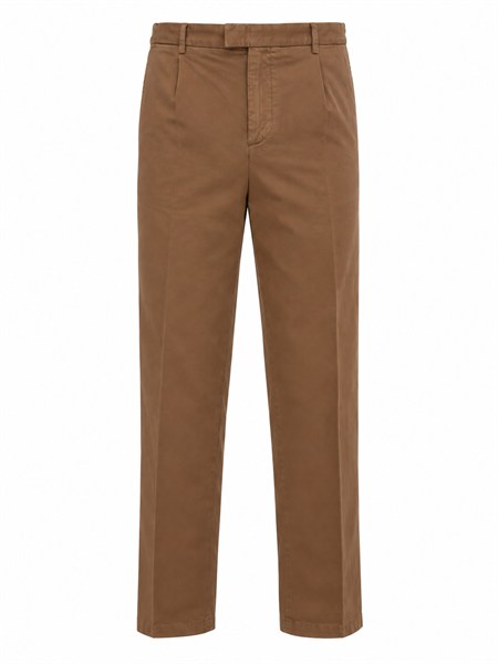 pantaloni margutta briglia in cotone cammello marguttad400268