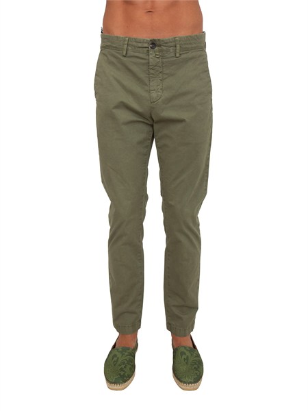 pantaloni siviglia uomo in cotone verde svm02108c027918pxcarducci