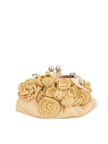 pasticcino bag small max mara weekend in rafia beige wkacomune
