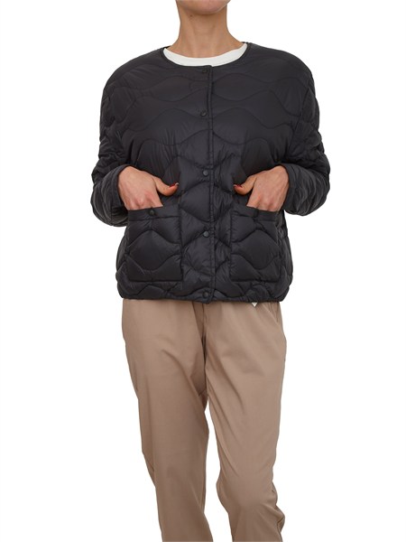 piumino orite pyrenex donna in tessuto tecnico nero hwz008