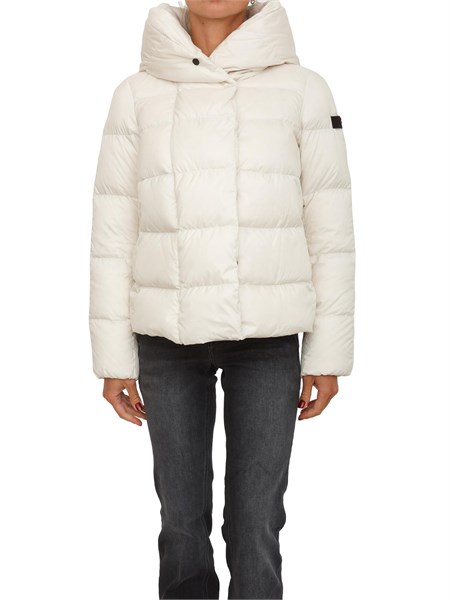 piumino peuterey donna in piuma naturale e tessuto superleggero bianco ped5440tucanomqn02