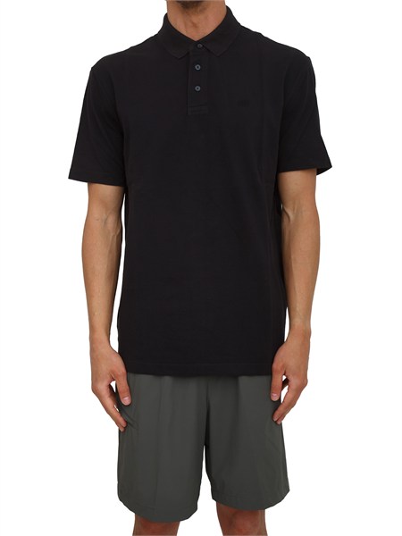 polo armani exchange uomo in cotone blu xm000509af13055