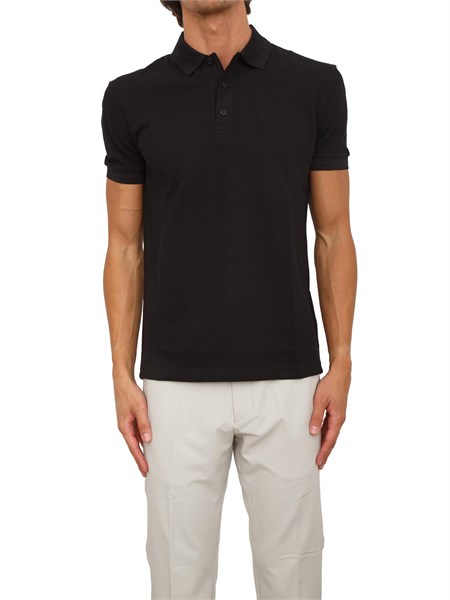 polo boss uomo in cotone nero paddy50469055