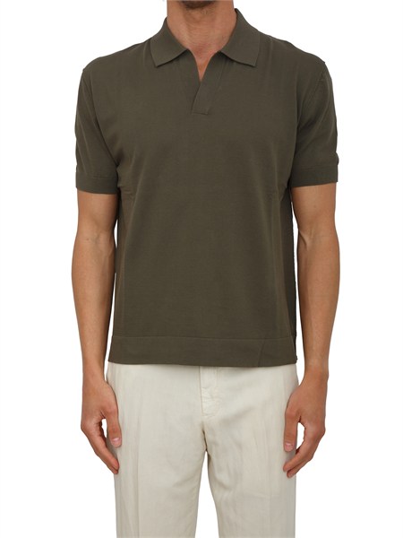 polo paolo pecora in cotone verde a043f100