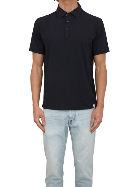 polo peuterey uomo in misto cotone blu peu5514lippercn