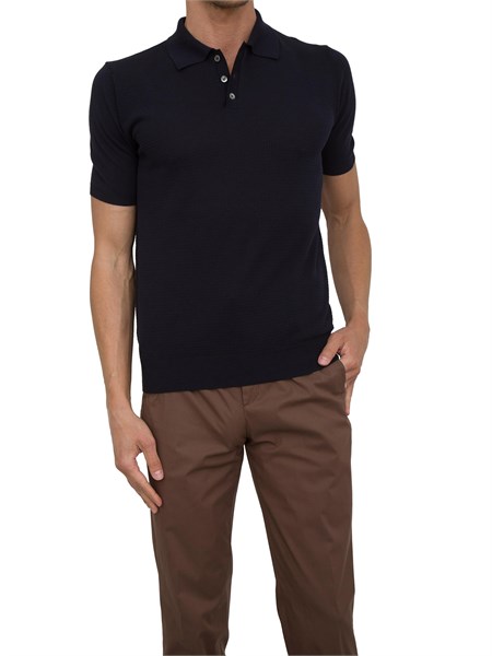 polo uomo aiace galassi blu 1450152