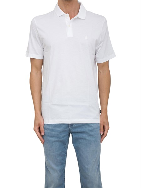 polo uomo boss bianco cparlay22250539814
