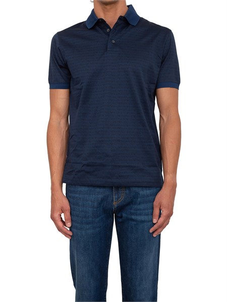 polo uomo emporio armani blu em000788af12916