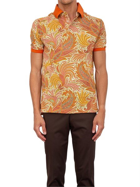 polo uomo etro arancione mrmd0004ak573
