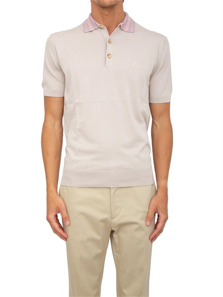 polo uomo etro beige mrkf0004aq143