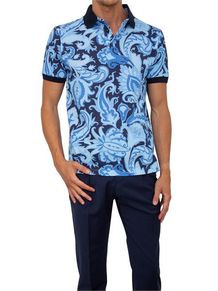 polo uomo etro blu mrmd0004ak592