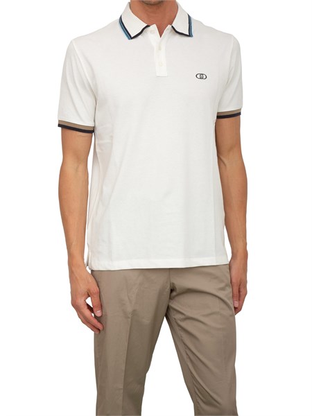 polo uomo liu jo avorio qa5158j0299