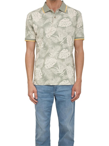 polo uomo liu jo verde qa5180j7734