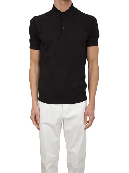 polo uomo paolo pecora nero a007f100