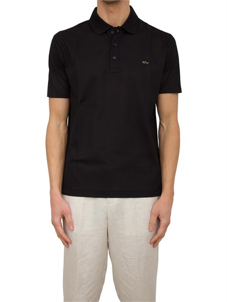 polo uomo paulandshark nero 25411232