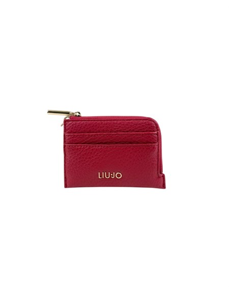 porta carte rosso liu jo donna in ecopelle aa6173e1109