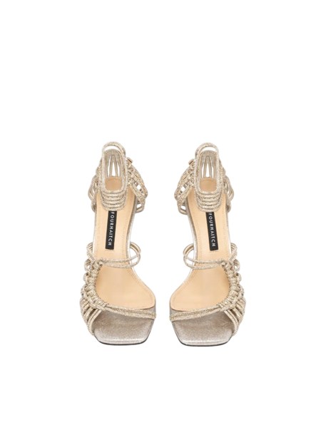 sandalo moli twenty fourhaitch strass oro mol