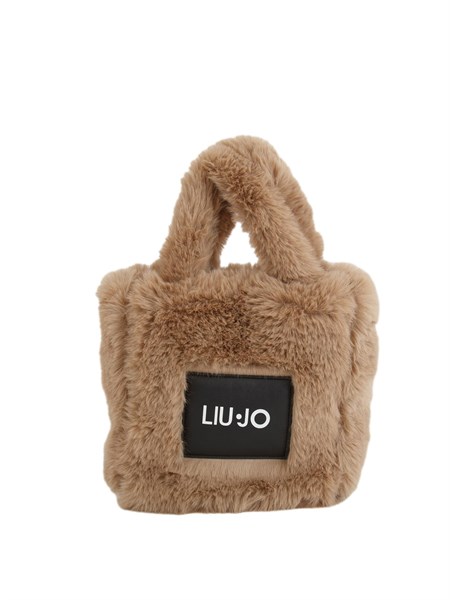 shopping piccola liu jo donna in teddy beige cammello tf5271e0374