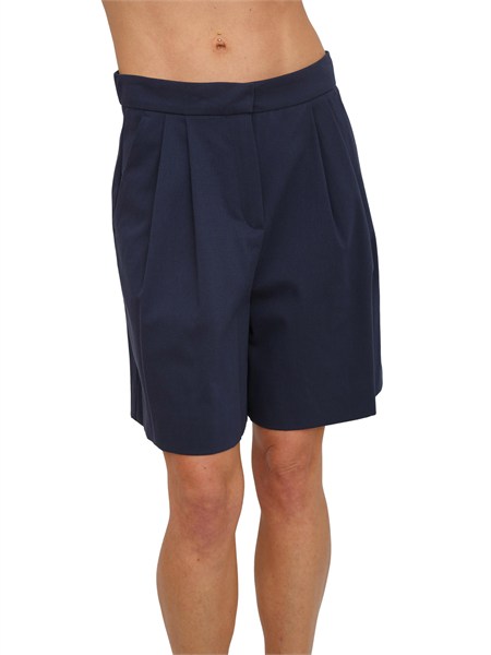 shorts ibldolmen iblues in pique di cotone blu ibldolmen