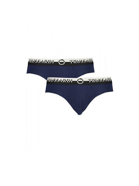 slip 2pack trussardi in cotone blu tru2usp03