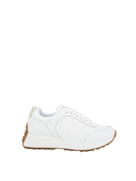 sneakers bianche liu jo in pelle ba5001px181