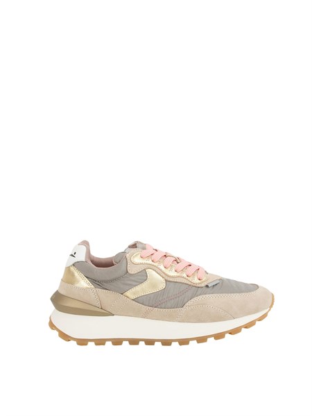sneakers donna voile blanche in tessuto tecnico beige con inserti in suede e pelle qwarkhypewoman2018292 24