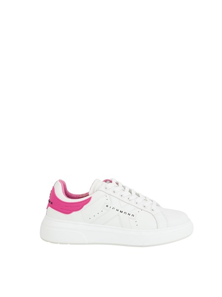 sneakers pelle donna john richmond bianco 22302cp