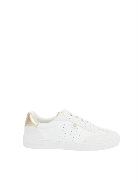 sneakers pelle donna michael michael kors bianco 43s4scfs1l