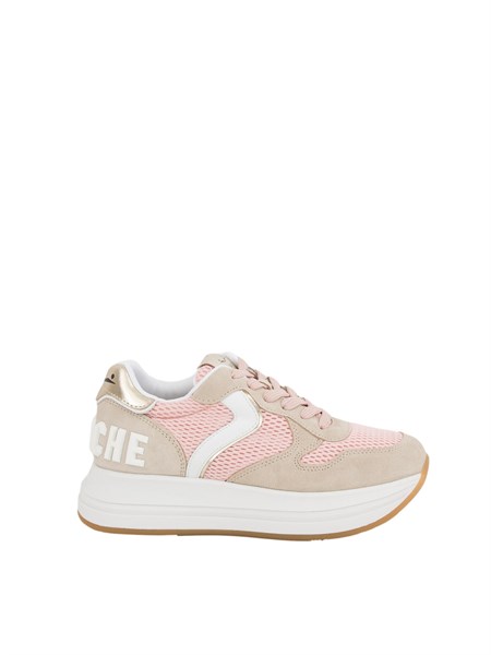 sneakers pelle donna voile blanche rosa merrysport201882505