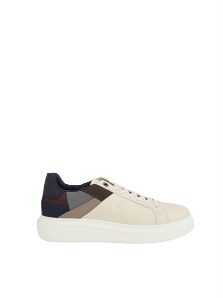 sneakers pelle uomo harmont and blaine beige efm2420026470