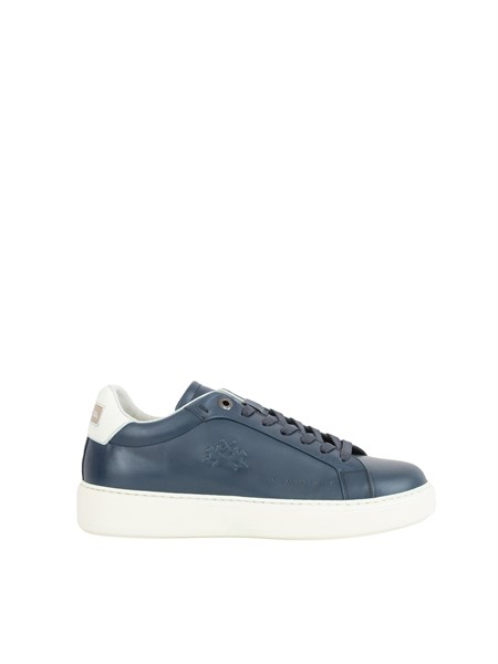 sneakers pelle uomo la martina blu lfm2510013600