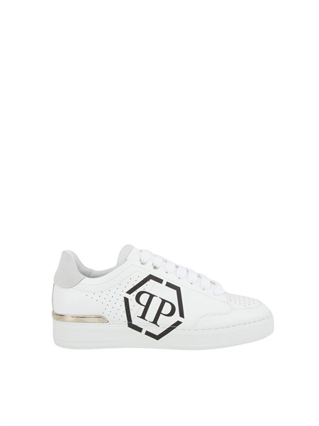 sneakers pelle uomo philipp plein bianco msc3981ple005n