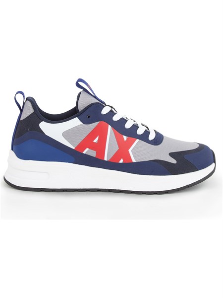 sneakers poliestere uomo armani exchange blu xux114xv514