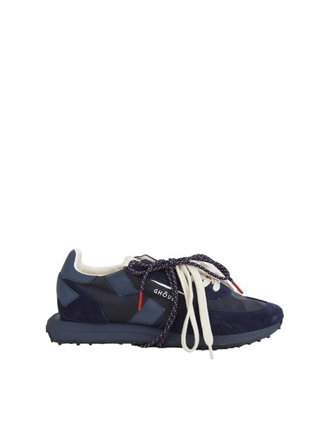 sneakers rush framework di ghoud venice in ripstop e suede blu rushrolm