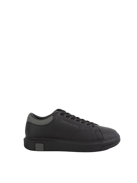 sneakers uomo armani exchange in pelle nera xux123xv534