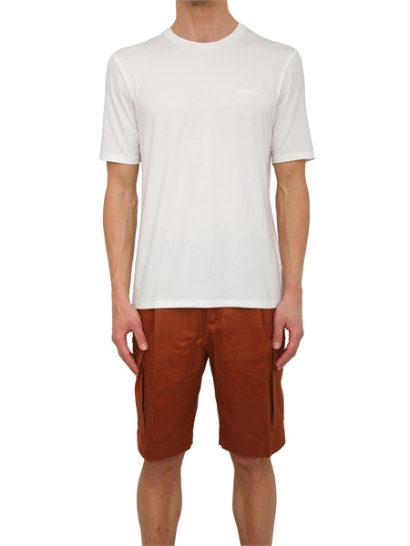 t shirt antony morato in lycra bianca mmks02618fa100259