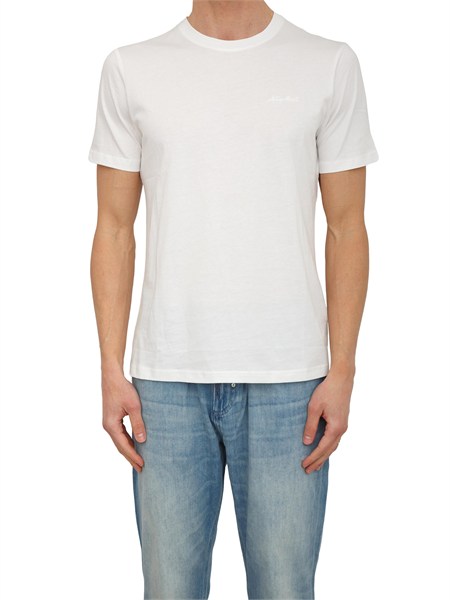 t shirt antony morato in misto cotone e viscosa bianco mmks02662fa100231