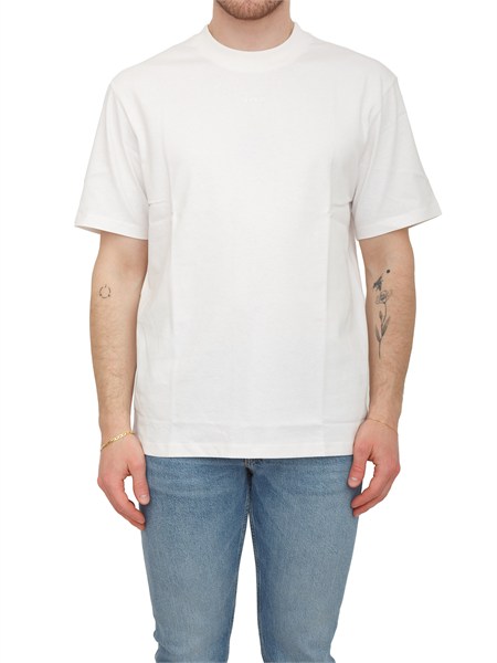 t shirt bianca dapolino hugo uomo in cotone dapolino50488330