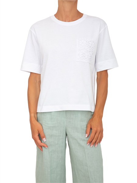 t shirt bianca emmfirma di emme marella con taschino emmfirma